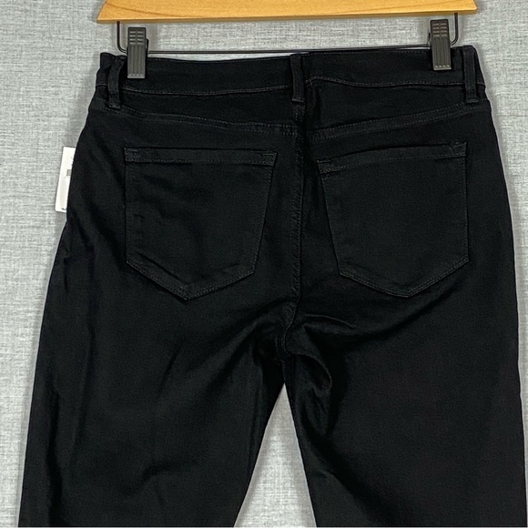 Old Navy NEW Super Skinny Mid Rise Black Jeans Size 4 - Picture 6 of 11